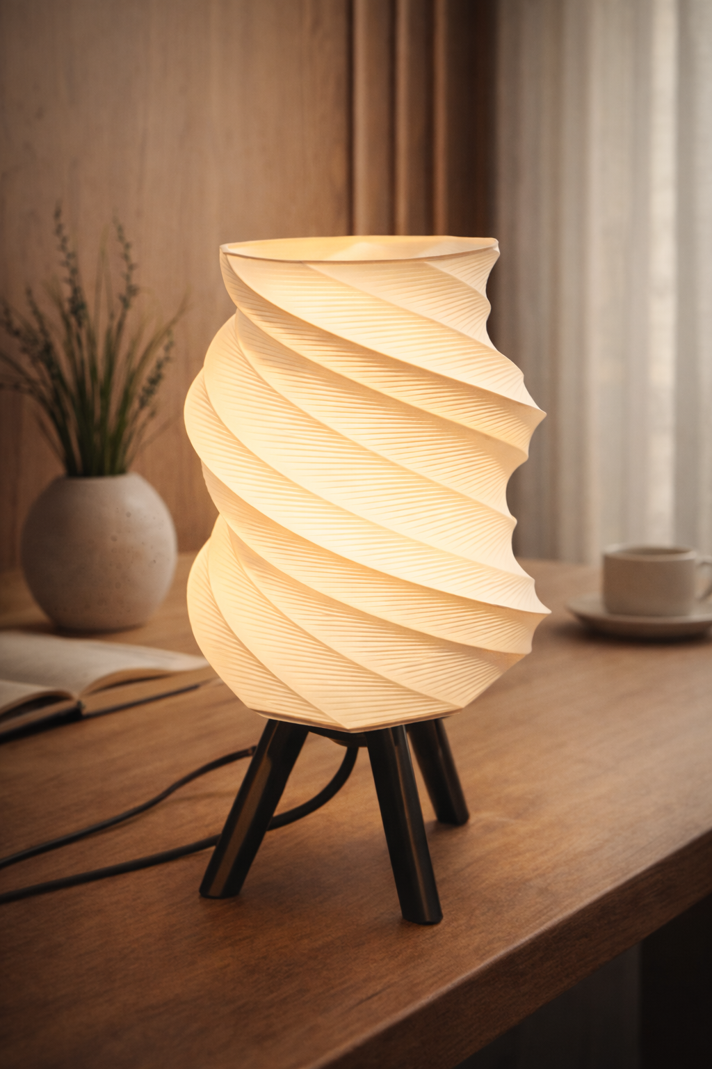 Desenli Gece Lambası